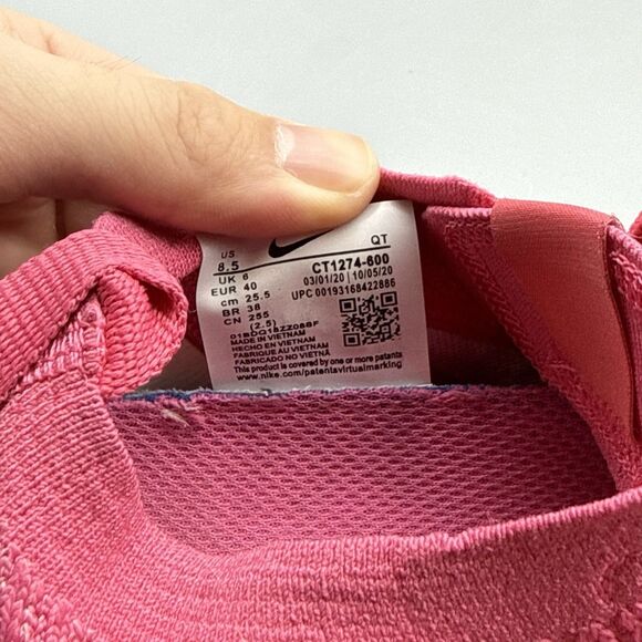 Nike Air Vapormax Flyknit 3 Triple Pink Shoes CT1274-600 Women\'s Size 8.5